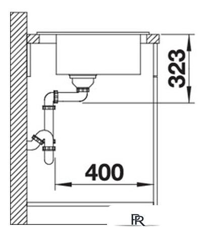 Кухонная мойка Blanco Palona 6 (базальт) 524737 - Изображение №3 — Интернет-магазин ПроЗаказ