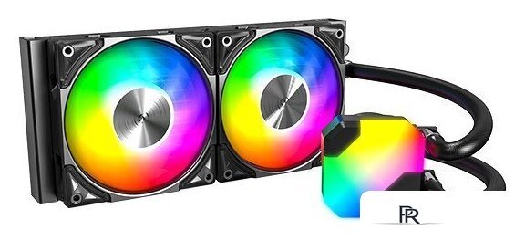 Система жидкостного охлаждения для процессора Montech HyperFlow ARGB 240 (черный) - Изображение №1 — Интернет-магазин ПроЗаказ