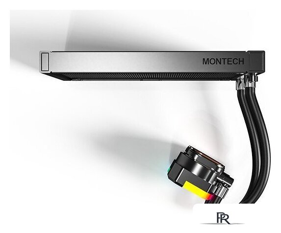 Система жидкостного охлаждения для процессора Montech HyperFlow ARGB 240 (черный) - Изображение №4 — Интернет-магазин ПроЗаказ
