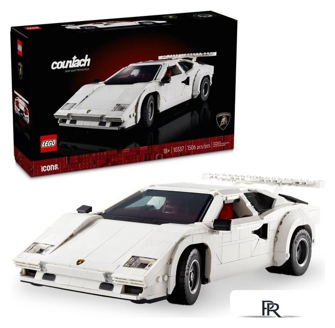 Конструктор LEGO Icons 10337 Lamborghini Countach 5000 Quattrovalvole - Изображение №3 — Интернет-магазин ПроЗаказ