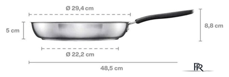 Сковорода Fiskars Functional Form 1072312 - Изображение №6 — Интернет-магазин ПроЗаказ