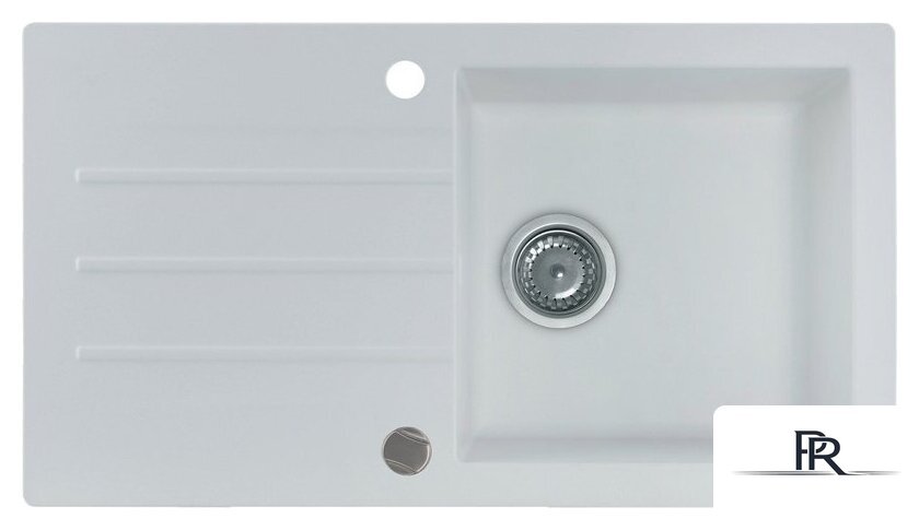 Кухонная мойка Kernau KGS A 50 1B1D Pure White - Изображение №1 — Интернет-магазин ПроЗаказ