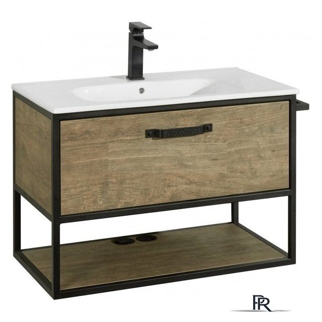  Акватон Тумба с умывальником Лофт Ф 80 1A2424K0LTDY0 - Изображение №1 — Интернет-магазин ПроЗаказ