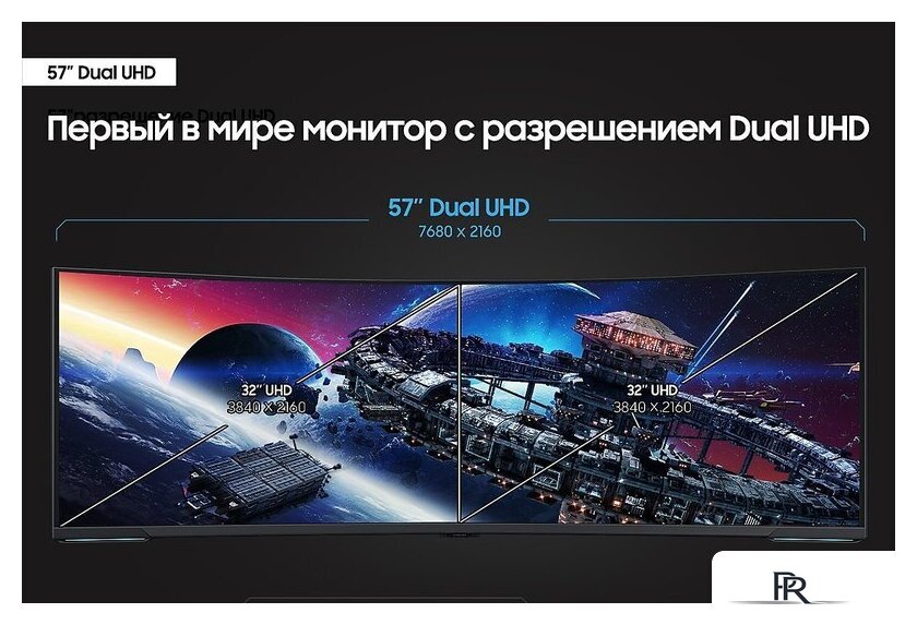 Игровой монитор Samsung Odyssey Neo G9 LS57CG952NIXCI - Изображение №6 — Интернет-магазин ПроЗаказ