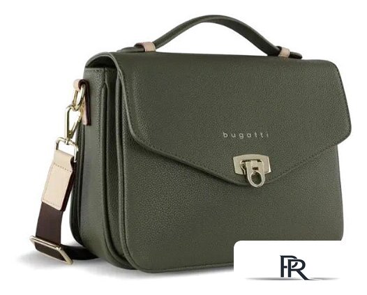Женская сумка Bugatti Ella 49663484 (оливковый) - Изображение №1 — Интернет-магазин ПроЗаказ
