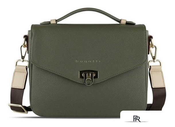 Женская сумка Bugatti Ella 49663484 (оливковый) - Изображение №2 — Интернет-магазин ПроЗаказ