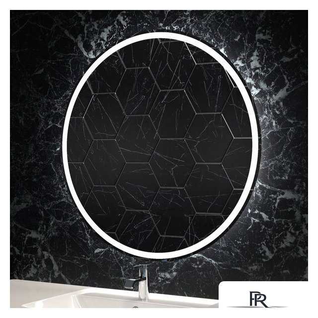  Пекам Зеркало Ring 1 80x80 ring1-80x80d (с подсветкой и сенсором на взмах руки) - Изображение №6 — Интернет-магазин ПроЗаказ