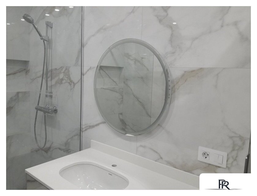  Пекам Зеркало Ring 1 80x80 ring1-80x80d (с подсветкой и сенсором на взмах руки) - Изображение №10 — Интернет-магазин ПроЗаказ