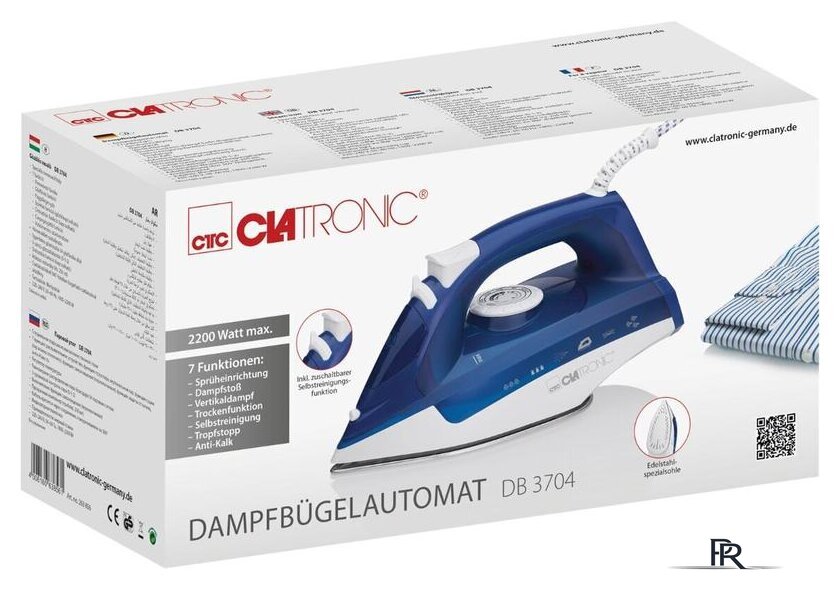 Утюг Clatronic DB 3704 - Изображение №4 — Интернет-магазин ПроЗаказ