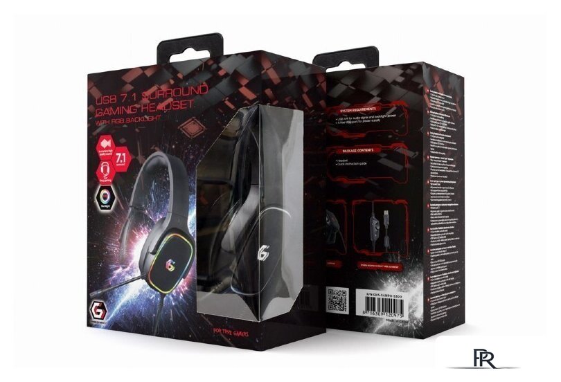 Наушники Gembird GHS-SANPO-S300 - Изображение №3 — Интернет-магазин ПроЗаказ