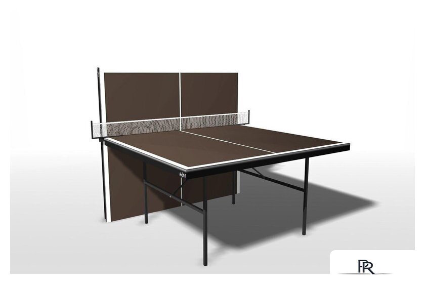 Теннисный стол Wips Strong Outdoor (коричневый) - Изображение №3 — Интернет-магазин ПроЗаказ