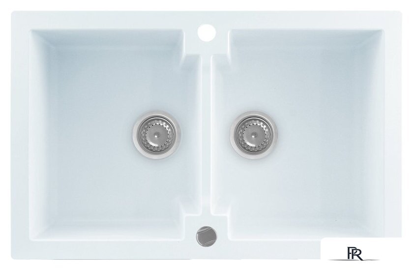 Кухонная мойка Kernau KGS A 80 2B Pure White - Изображение №1 — Интернет-магазин ПроЗаказ
