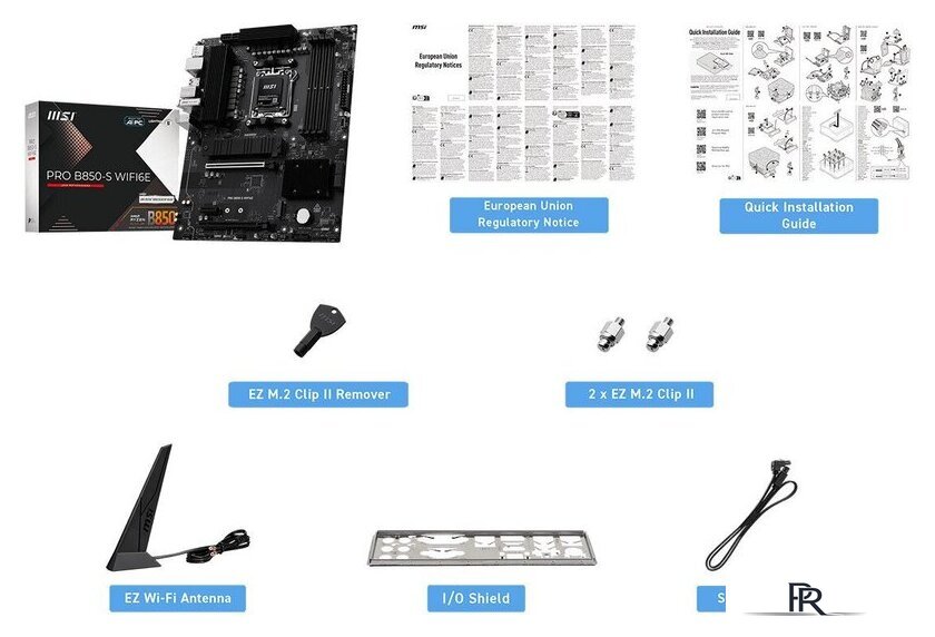 Материнская плата MSI Pro B850-S WiFi6E - Изображение №6 — Интернет-магазин ПроЗаказ