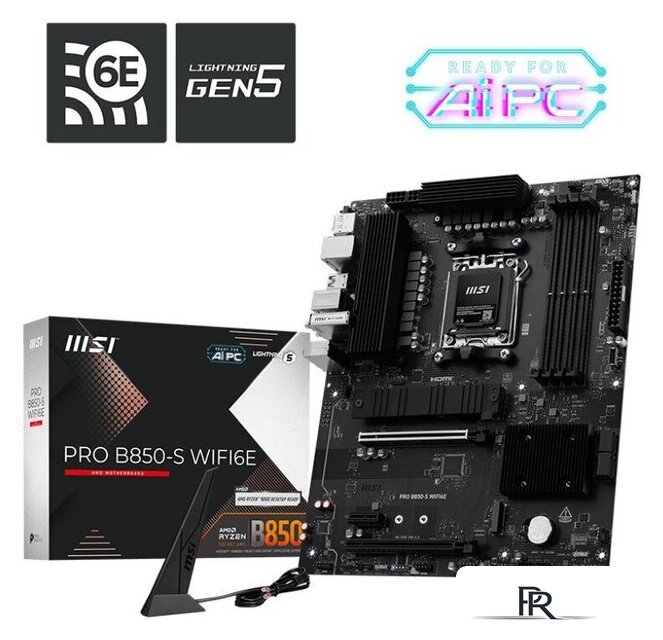 Материнская плата MSI Pro B850-S WiFi6E - Изображение №5 — Интернет-магазин ПроЗаказ