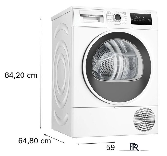 Сушильная машина Bosch Serie 4 WTH8529GPL - Изображение №7 — Интернет-магазин ПроЗаказ