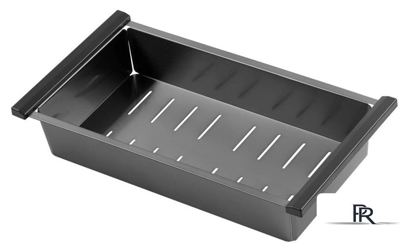 Кухонная мойка Roxen Simple 560220-70B PVD графит (с коландером и дозатором) - Изображение №4 — Интернет-магазин ПроЗаказ