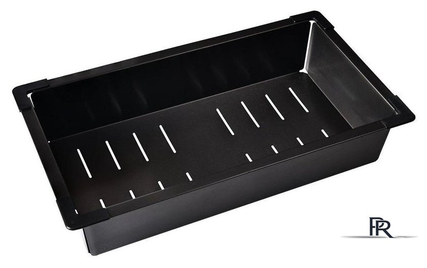 Кухонная мойка Roxen Simple 560220-70B PVD графит (с коландером и дозатором) - Изображение №7 — Интернет-магазин ПроЗаказ