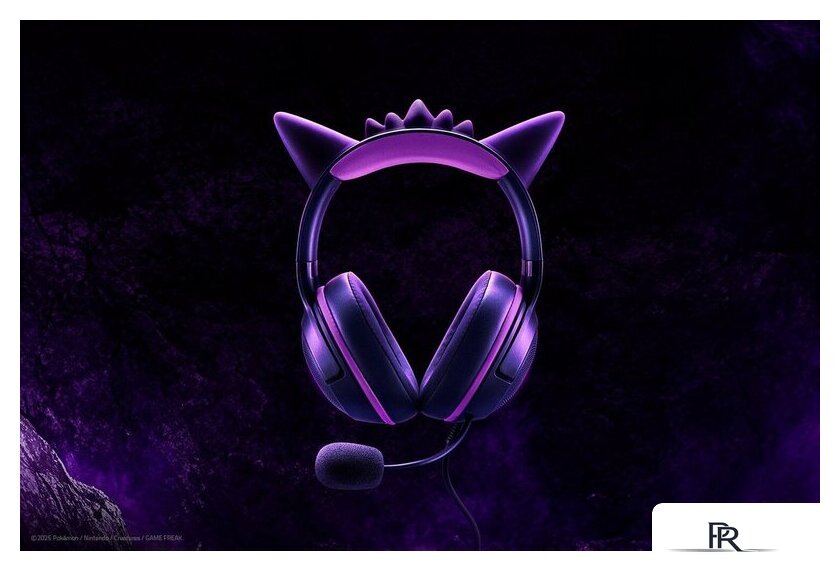 Наушники Razer Kraken Kitty V2 Pokemon Gengar Edition - Изображение №5 — Интернет-магазин ПроЗаказ