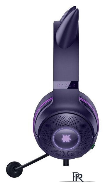 Наушники Razer Kraken Kitty V2 Pokemon Gengar Edition - Изображение №3 — Интернет-магазин ПроЗаказ
