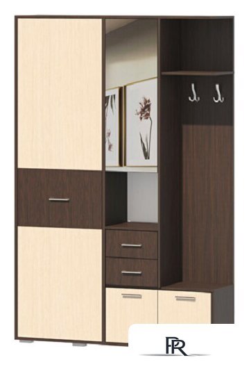 Стенка Памир ПВ-7 (венге/дуб белфорт) - Изображение №1 — Интернет-магазин ПроЗаказ