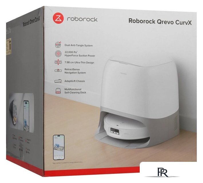 Робот-пылесос Roborock CurvX QRCX02-02 (евровилка, с русской озвучкой, белый) - Изображение №11 — Интернет-магазин ПроЗаказ