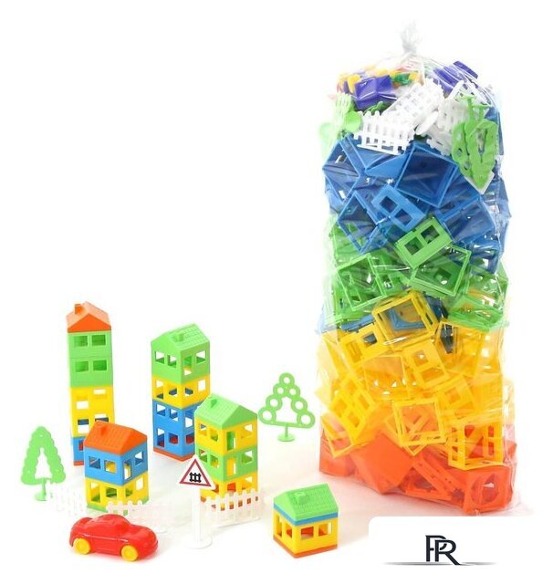 Конструктор Полесье 56276 Построй свой город - Изображение №3 — Интернет-магазин ПроЗаказ