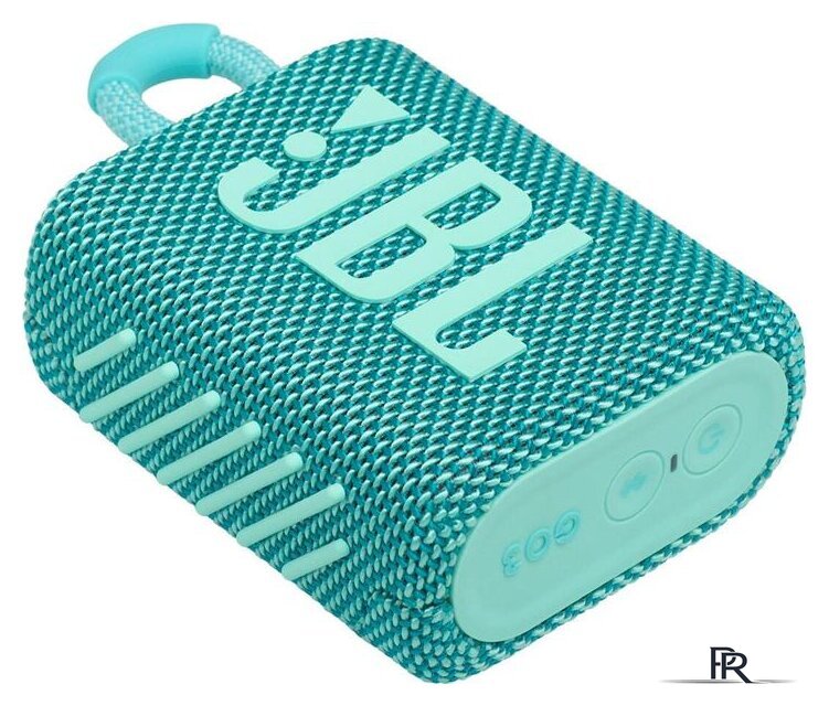 Беспроводная колонка JBL Go 3 (бирюзовый) - Изображение №3 — Интернет-магазин ПроЗаказ
