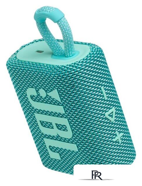 Беспроводная колонка JBL Go 3 (бирюзовый) - Изображение №4 — Интернет-магазин ПроЗаказ
