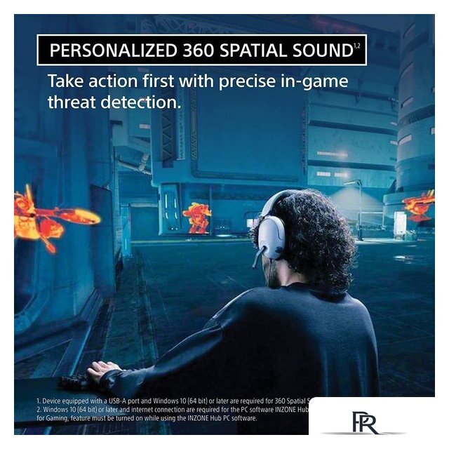 Наушники Sony Inzone H3 MDR-G300 (белый) - Изображение №9 — Интернет-магазин ПроЗаказ