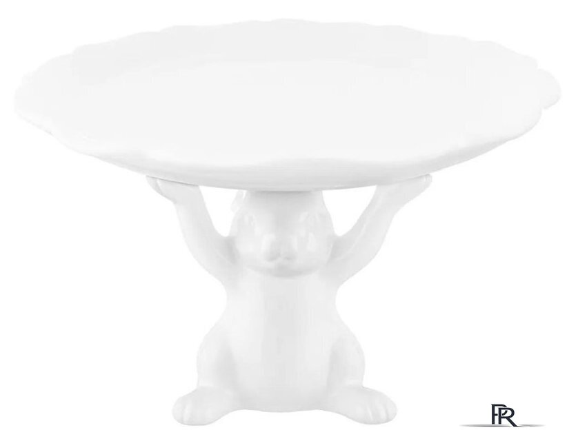 Блюдо Elan Gallery Кролик на подставке 340069 - Изображение №2 — Интернет-магазин ПроЗаказ