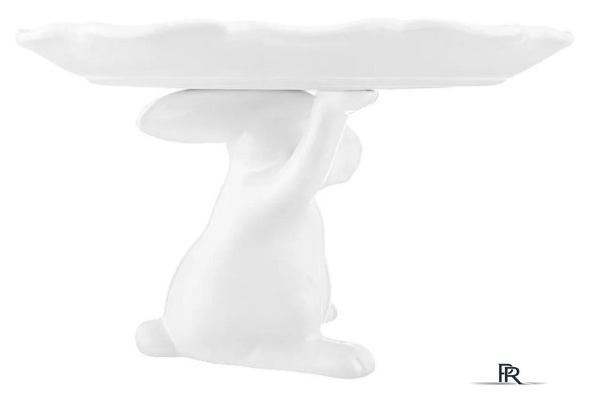 Блюдо Elan Gallery Кролик на подставке 340069 - Изображение №5 — Интернет-магазин ПроЗаказ