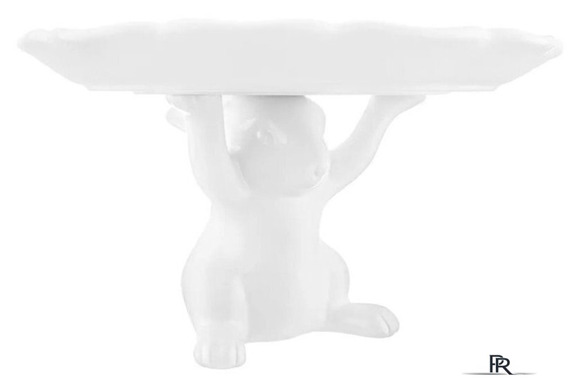 Блюдо Elan Gallery Кролик на подставке 340069 - Изображение №4 — Интернет-магазин ПроЗаказ