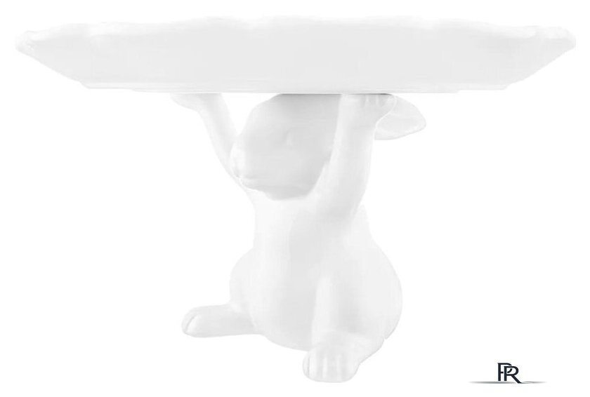 Блюдо Elan Gallery Кролик на подставке 340069 - Изображение №1 — Интернет-магазин ПроЗаказ