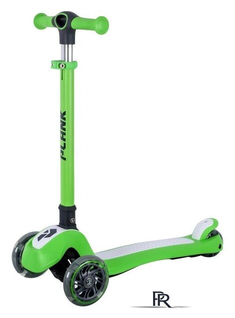 Трехколесный самокат Plank Nipper P22-NIPPER-G (зеленый) - Изображение №1 — Интернет-магазин ПроЗаказ