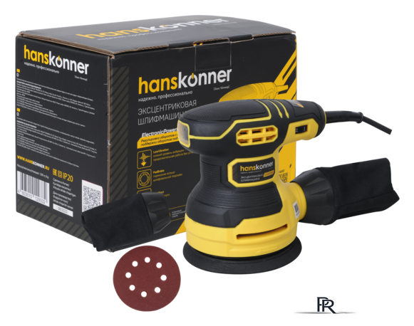 Эксцентриковая шлифмашина Hanskonner HOS8135RC - Изображение №1 — Интернет-магазин ПроЗаказ