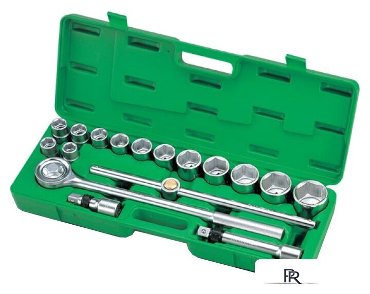 Набор трещотка с головками Toptul GCAI1701 17 предметов - Изображение №1 — Интернет-магазин ПроЗаказ