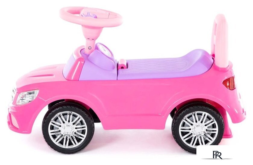 Каталка Полесье SuperCar №3 84491 (розовый) - Изображение №6 — Интернет-магазин ПроЗаказ