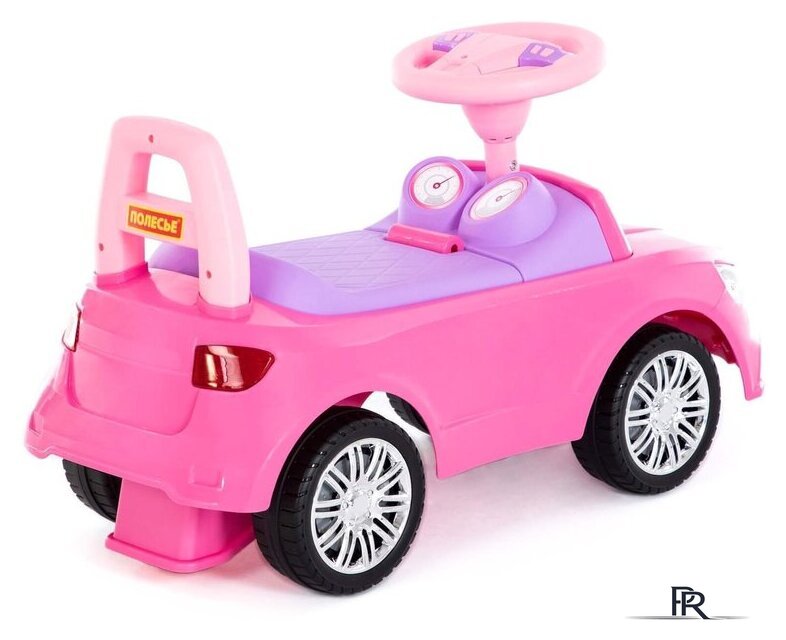 Каталка Полесье SuperCar №3 84491 (розовый) - Изображение №4 — Интернет-магазин ПроЗаказ
