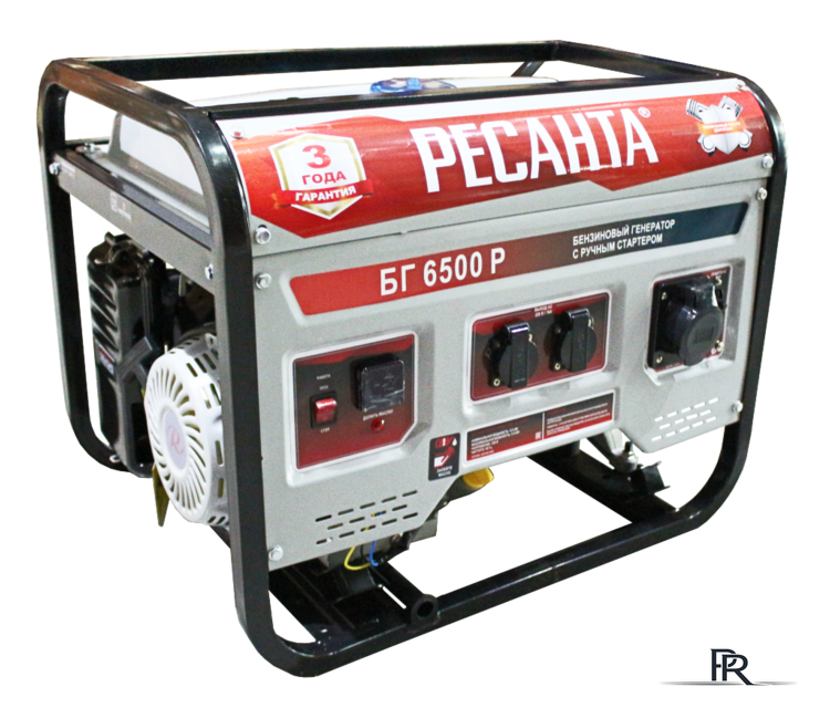 Бензиновый генератор Ресанта БГ 6500 Р - Изображение №1 — Интернет-магазин ПроЗаказ