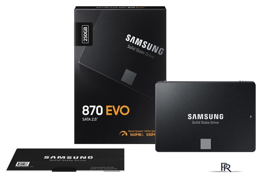 SSD Samsung 870 Evo 250GB MZ-77E250BW - Изображение №9 — Интернет-магазин ПроЗаказ