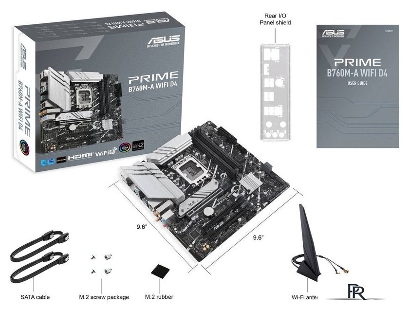 Материнская плата ASUS Prime B760M-A WiFi D4 - Изображение №6 — Интернет-магазин ПроЗаказ