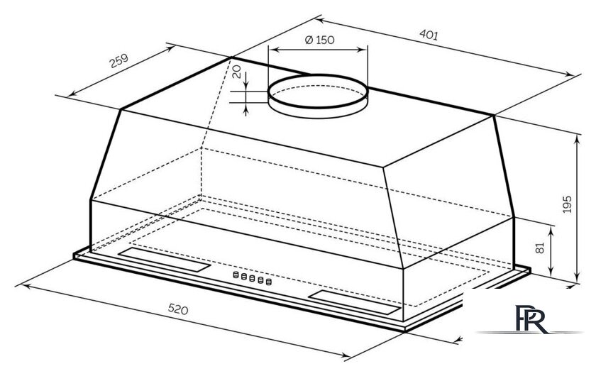 Кухонная вытяжка LEX Hyper 600 Inverter WH - Изображение №15 — Интернет-магазин ПроЗаказ