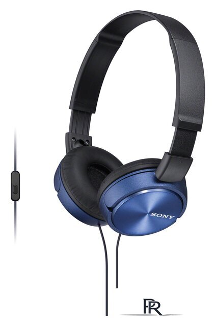 Наушники Sony MDR-ZX310AP (синий) - Изображение №1 — Интернет-магазин ПроЗаказ