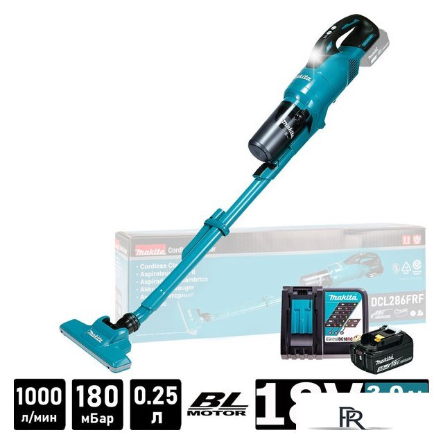 Пылесос Makita DCL286FRF - Изображение №2 — Интернет-магазин ПроЗаказ
