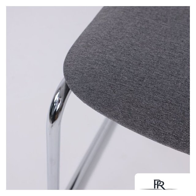 Офисный стул AksHome Славия Leto 68 (темно-серая ткань/хром) - Изображение №11 — Интернет-магазин ПроЗаказ