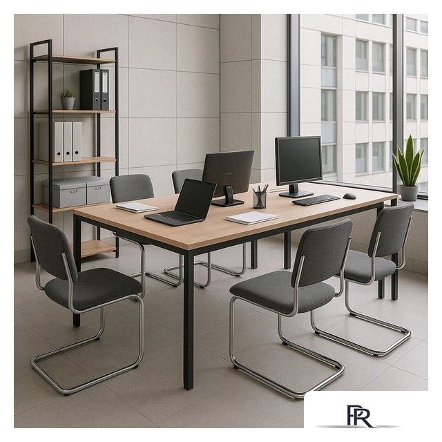 Офисный стул AksHome Славия Leto 68 (темно-серая ткань/хром) - Изображение №13 — Интернет-магазин ПроЗаказ