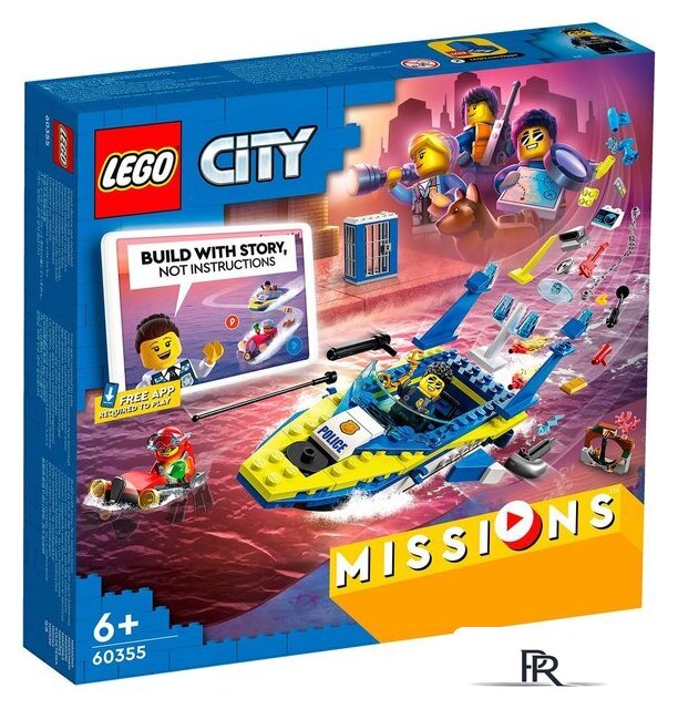 Конструктор LEGO City 60355 Детективные миссии водной полиции - Изображение №1 — Интернет-магазин ПроЗаказ