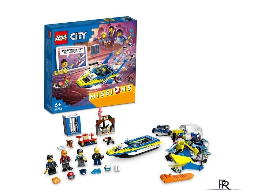 Конструктор LEGO City 60355 Детективные миссии водной полиции - Изображение №7 — Интернет-магазин ПроЗаказ