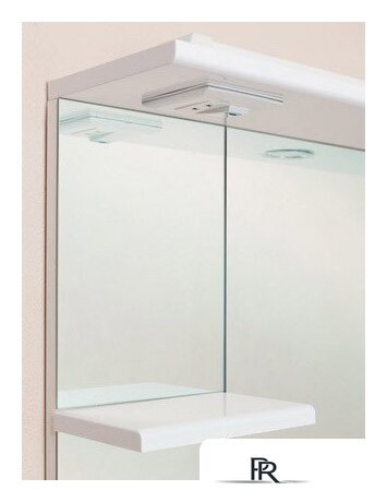  Onika Шкаф с зеркалом Эльбрус 80.02 правый (белый) [208022] - Изображение №3 — Интернет-магазин ПроЗаказ