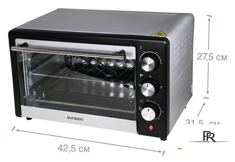 Мини-печь Oursson MO1801/BL - Изображение №3 — Интернет-магазин ПроЗаказ